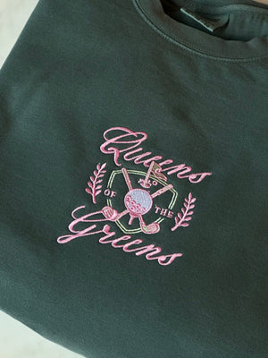 Queens of the Greens Comfort Colors Crew