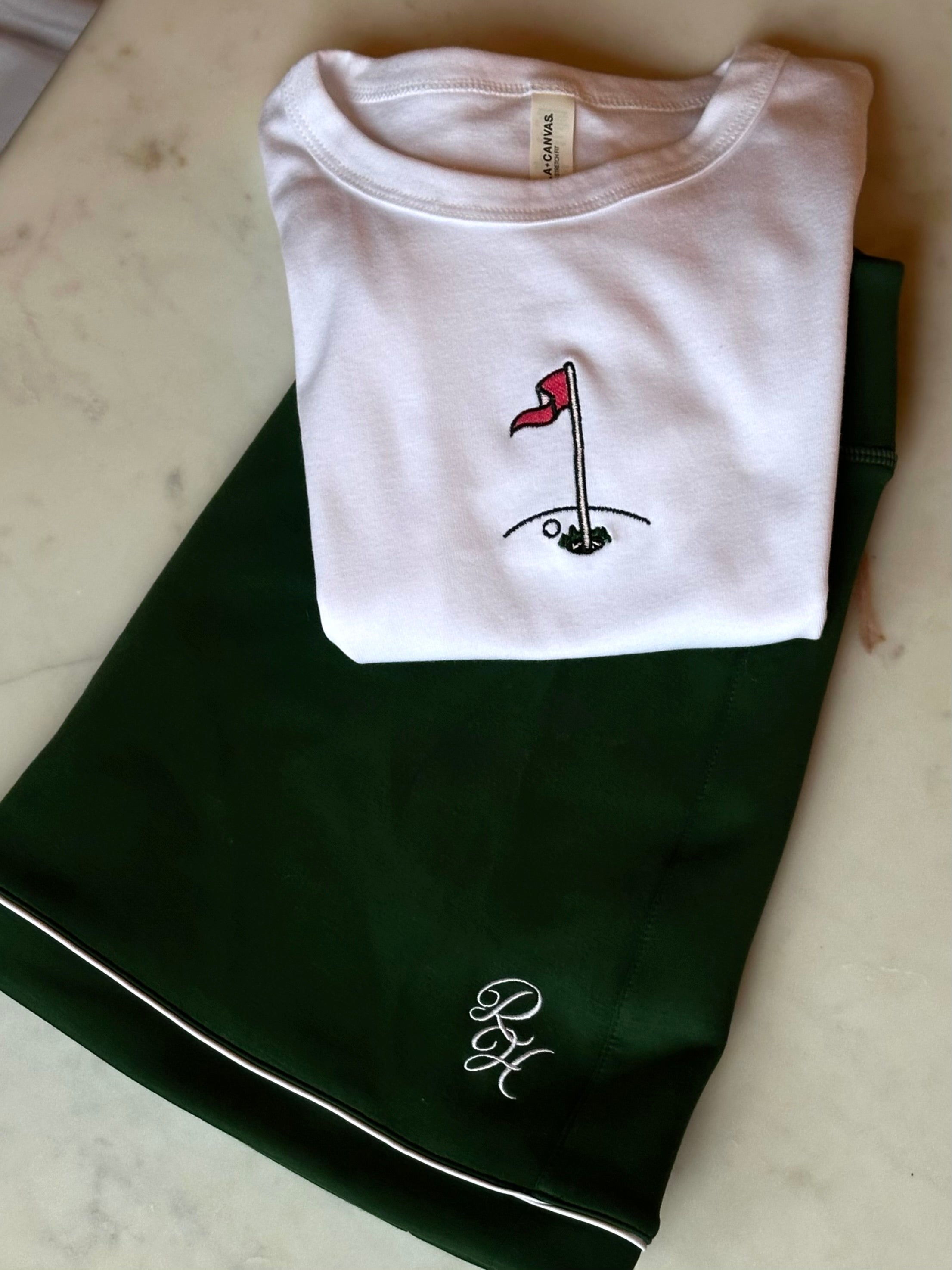 Hole in 1 Baby Tee - Queens of the Greens
