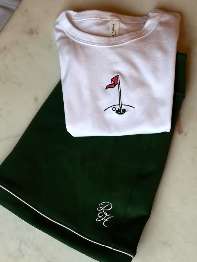 Hole in 1 Baby Tee - Queens of the Greens