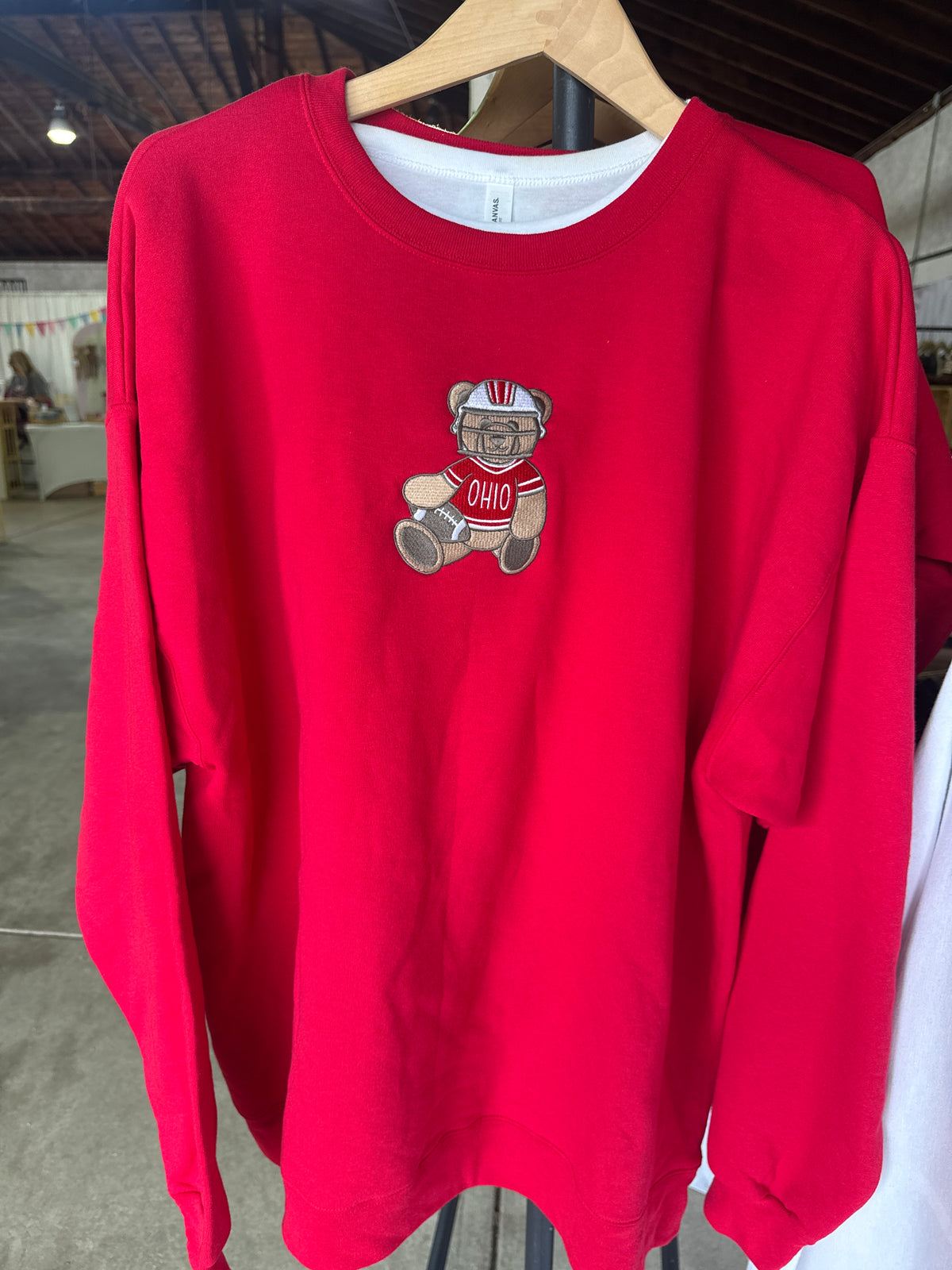 OHIO Football Bear Crewneck