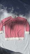 Dancing Buckeyes Stripe Mockneck