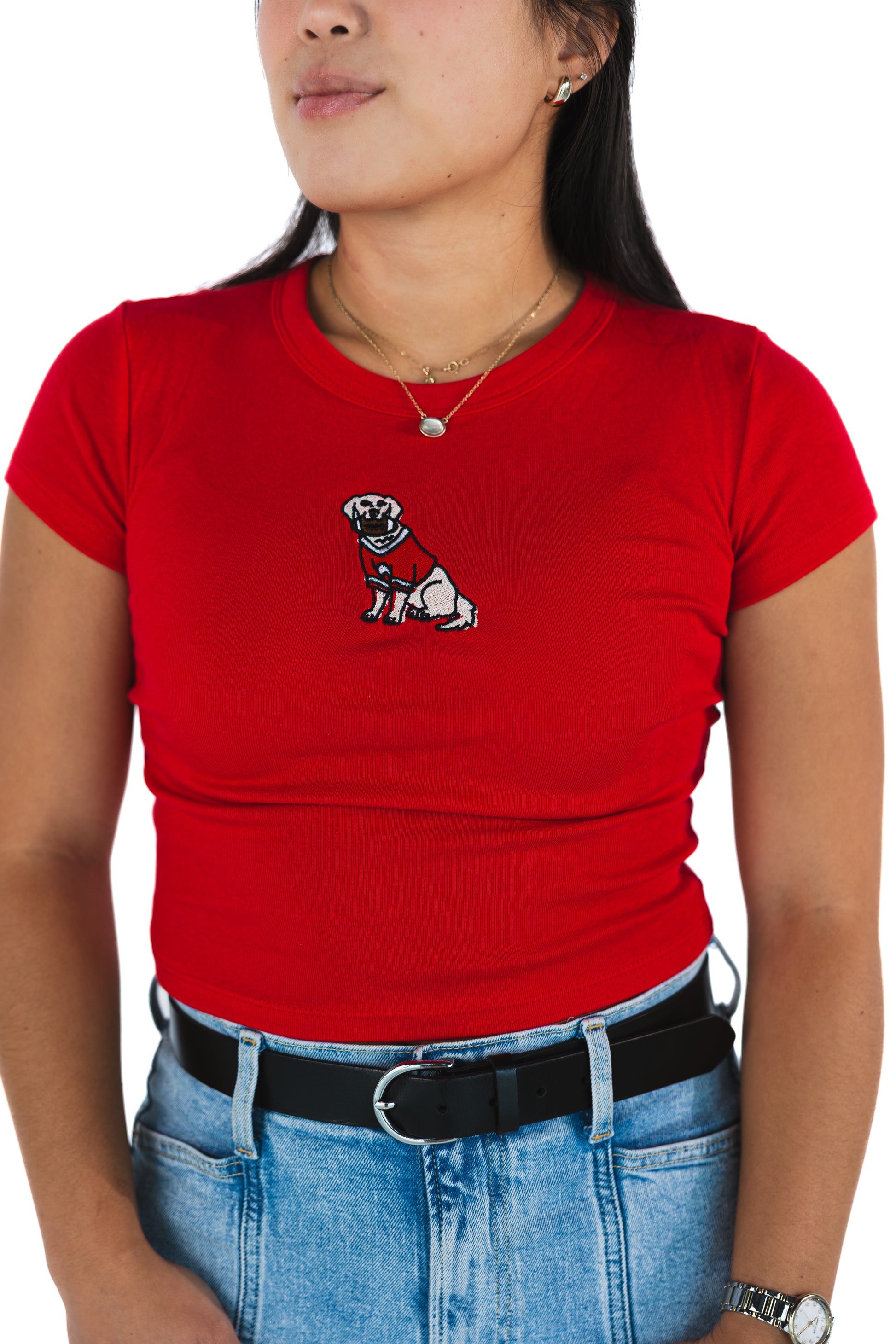 Football Dog Baby Tee