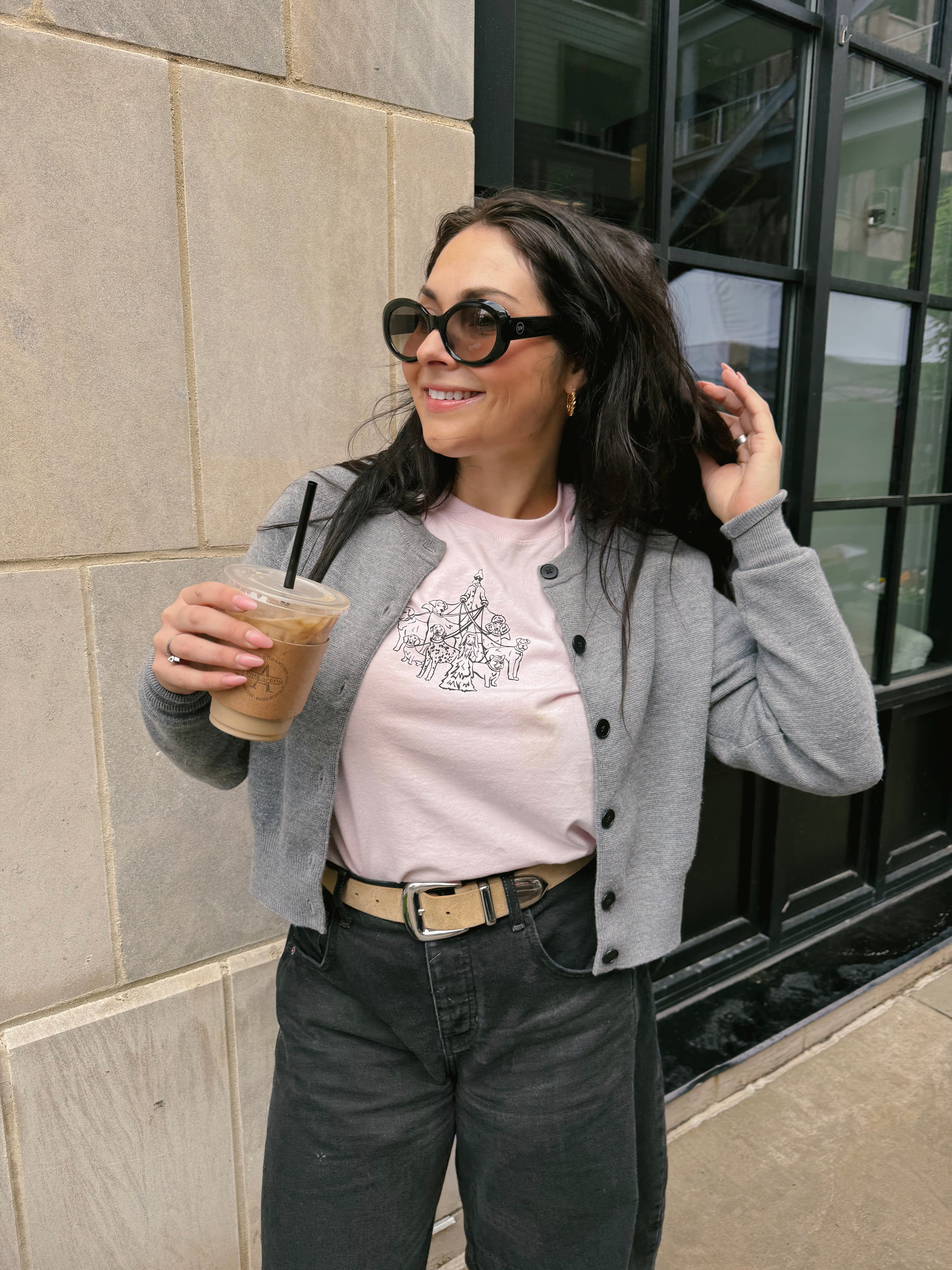 Fashion Dog Walking Tee