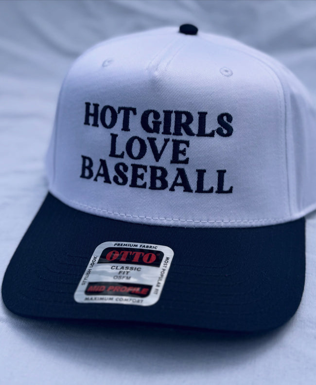 Hot Girls Love Baseball Trucker