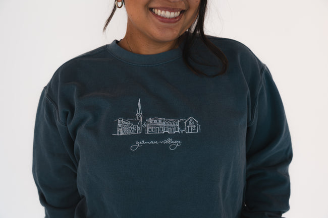 German Village Crew Neck - Columbus Local