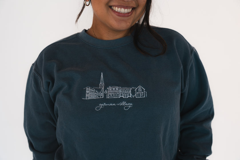 German Village Crew Neck - Columbus Local
