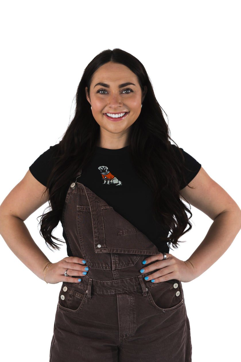 Football Dog Baby Tee