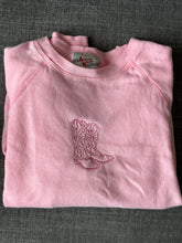 Load image into Gallery viewer, Cowboy Boot Embroidered Crewneck
