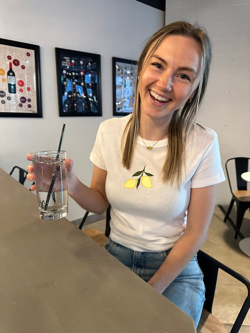 Lemons Twice as Fresh Baby Tee - Summer 25