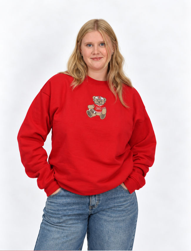 OHIO Football Bear Crewneck