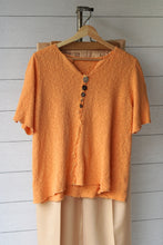 Load image into Gallery viewer, Orange Knit Shirt
