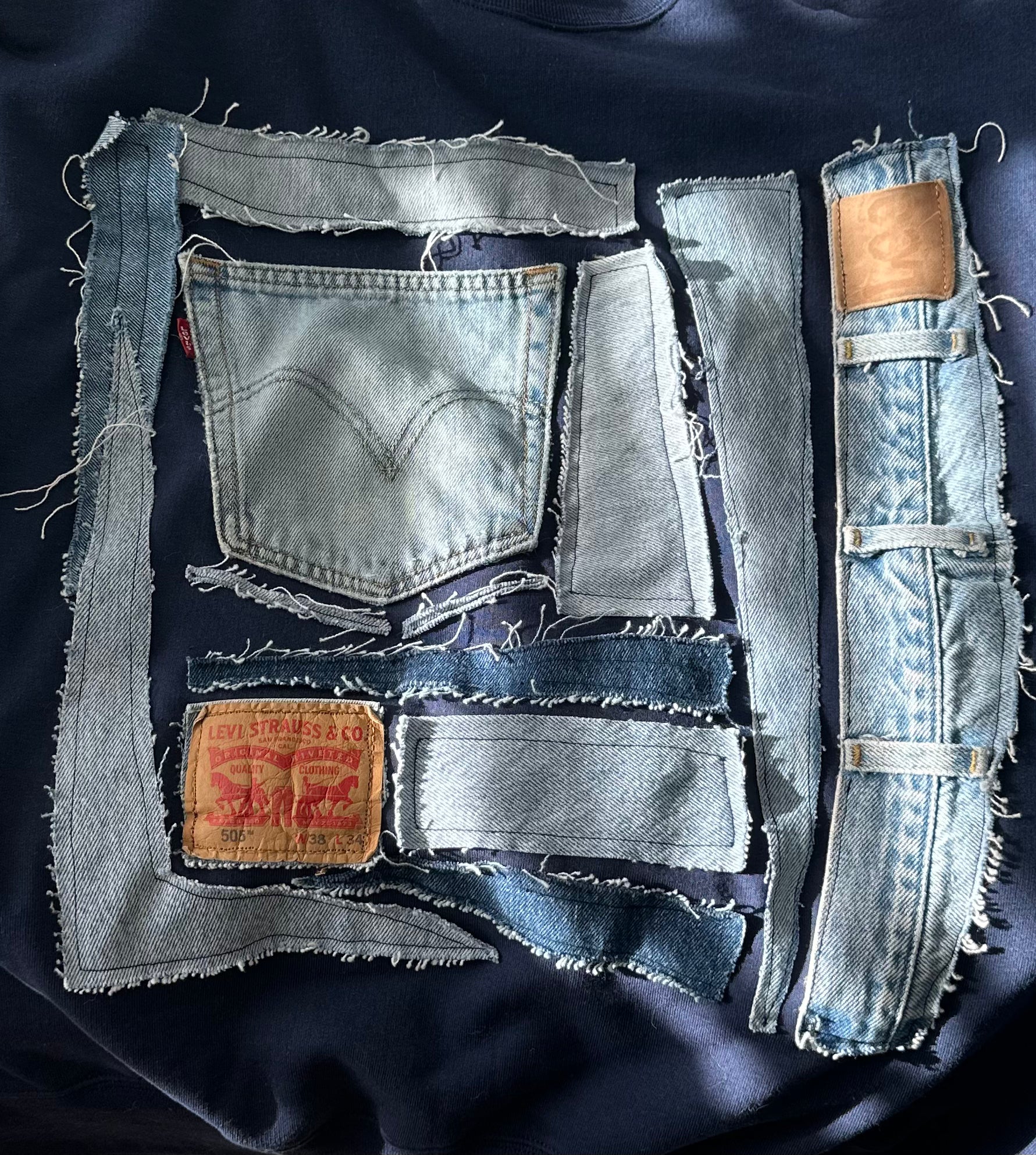 1 of 1 Denim Sweatshirt