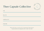 Capsule Collective Gift Card