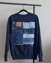 Load image into Gallery viewer, 1 of 1 Denim Sweatshirt
